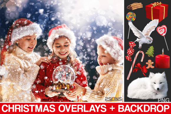 67 Photoshop Overlay Christmas Backdrop
