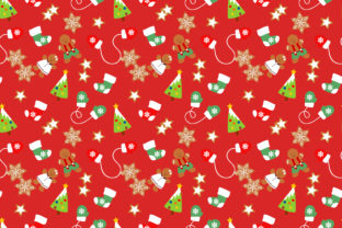 Christmas Cookies Seamless Pattern