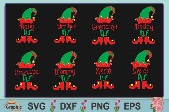 Christmas Elf Family