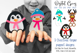 Christmas Finger Puppet Bookmark Designs for Crafts