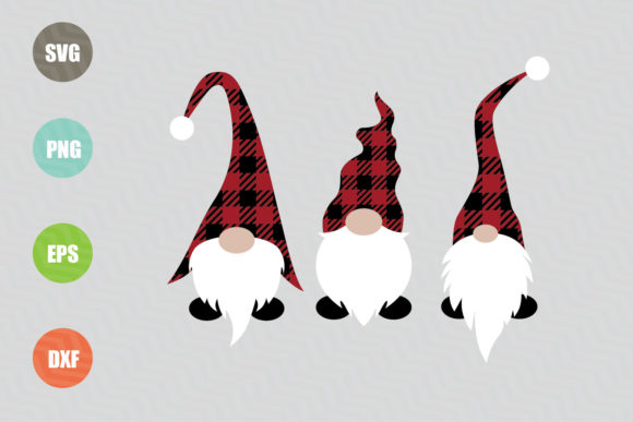 Christmas Gnomes Design for Crafts