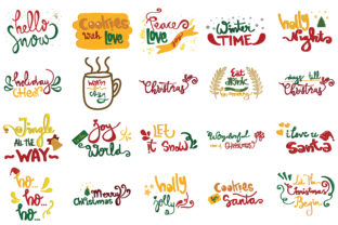 Christmas Quotes Set for Crafts