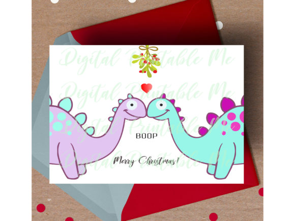 Dinosaur Christmas Card Crafts