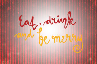 Eat Drink and Be Merry Christmas Quotes for Crafts