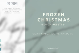 Frozen Christmas Color Palette for Actions Amp