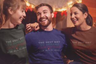 Fun Christmas Tshirt, Happy New Year Print Templates