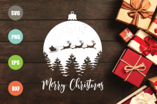 Merry Christmas - Christmas Ball for Crafts