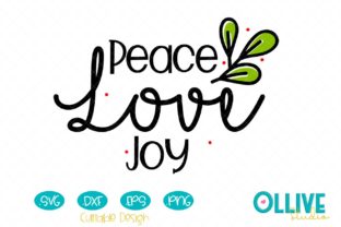Peace, Love, Joy, Christmas Crafts