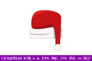Santa Cap Christmas Icon