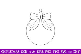 Tape Baubles Christmas Icon