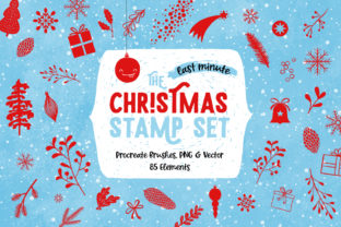 The Last Minute Christmas Stamp Set for Brushes