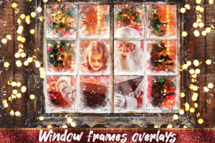 Window Frames Overlays Christmas Freeze Layer Styles